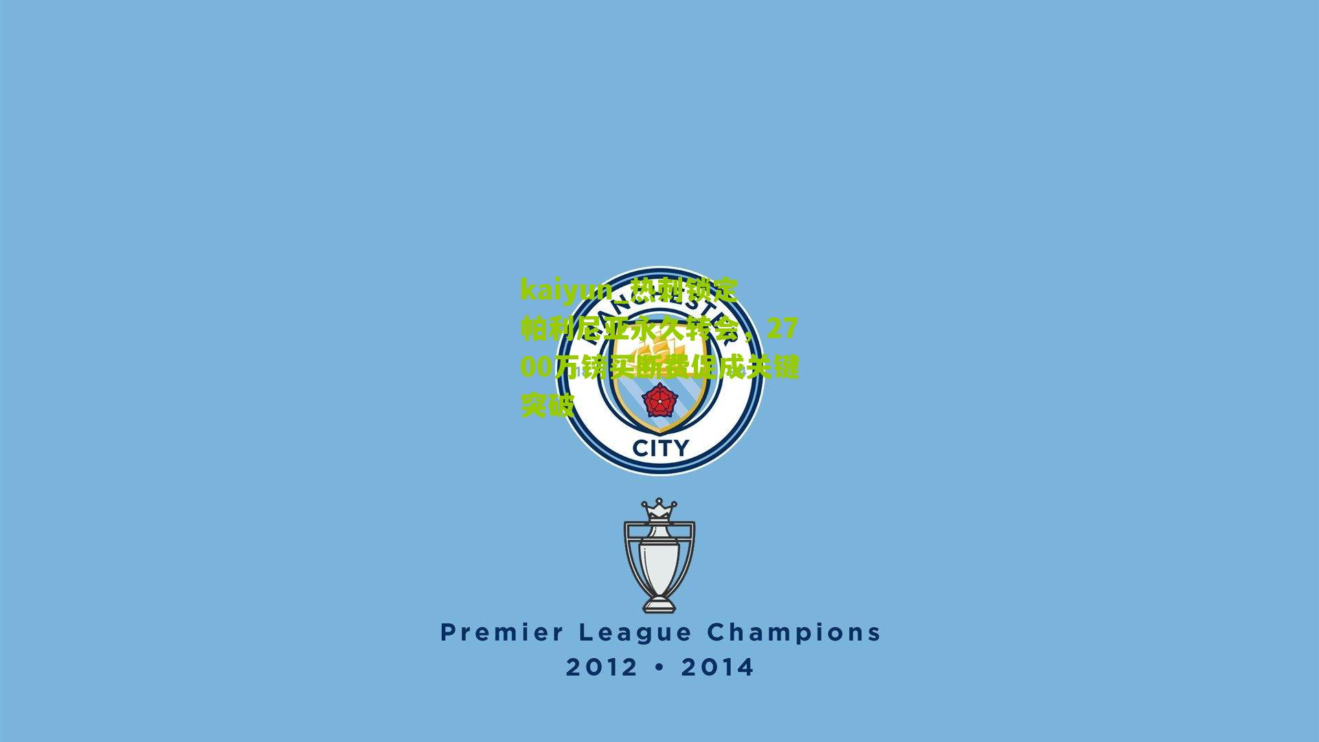 热刺锁定帕利尼亚永久转会,2700万镑买断费促成关键突破